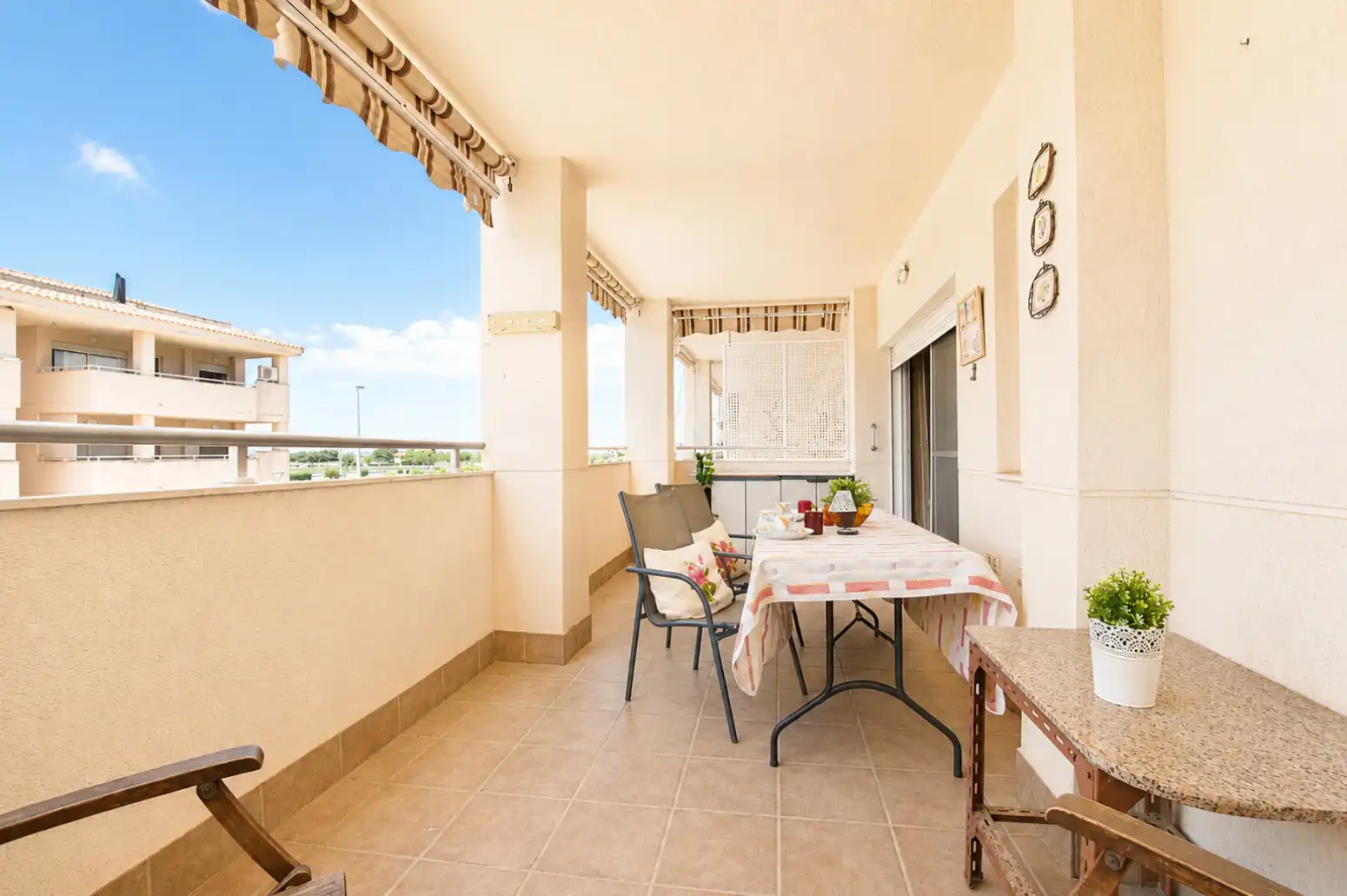 Terrasse von Wohnung zum Verkauf in Puçol mit Heizung, Terrasse und Abstellraum