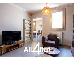 Living room of Attic to rent in  Barcelona Capital  with Air Conditioner, Heating and Terrace