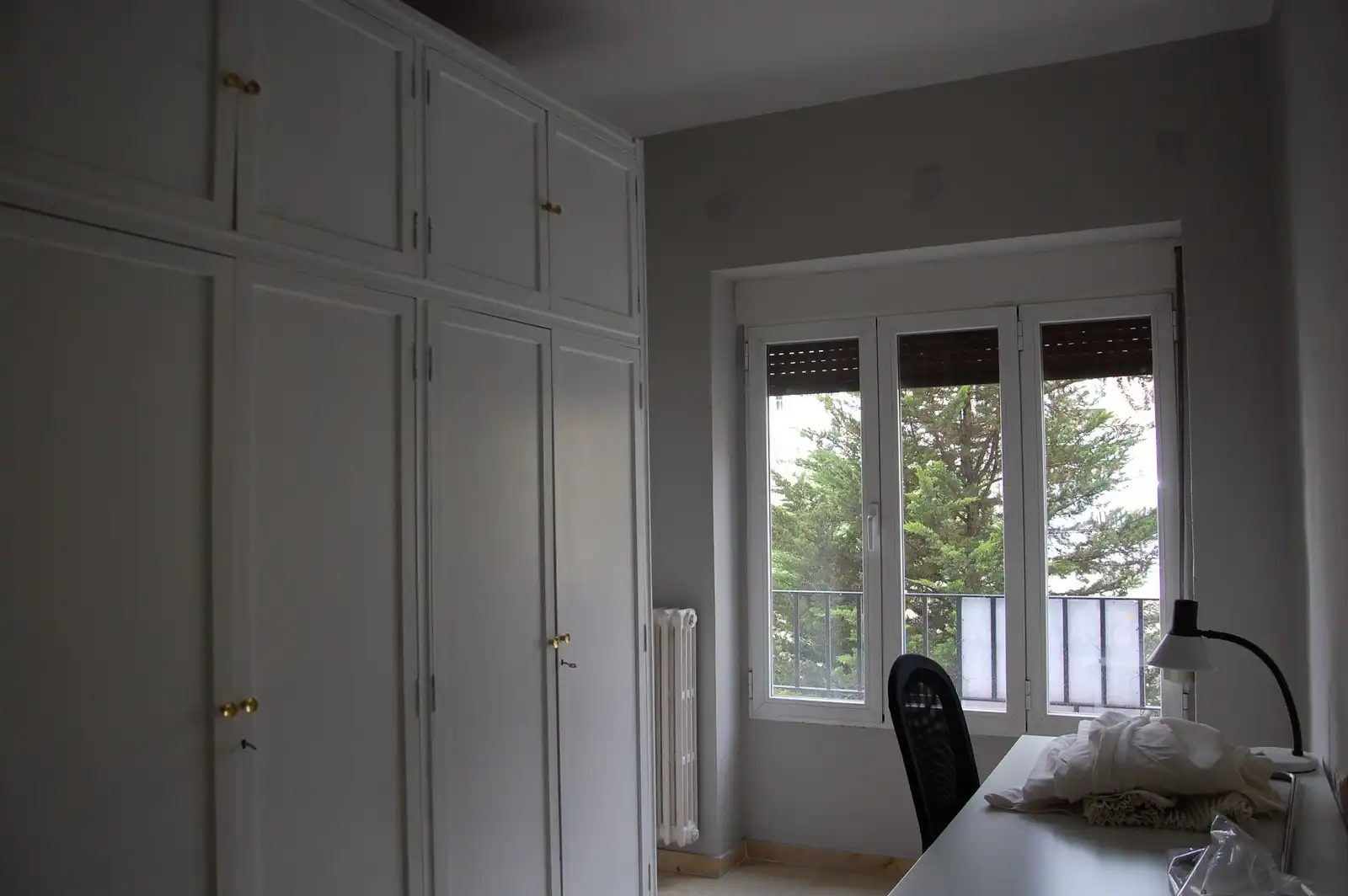 Bedroom of Flat for rent in Granada  with Heating, Terrace and Furnished