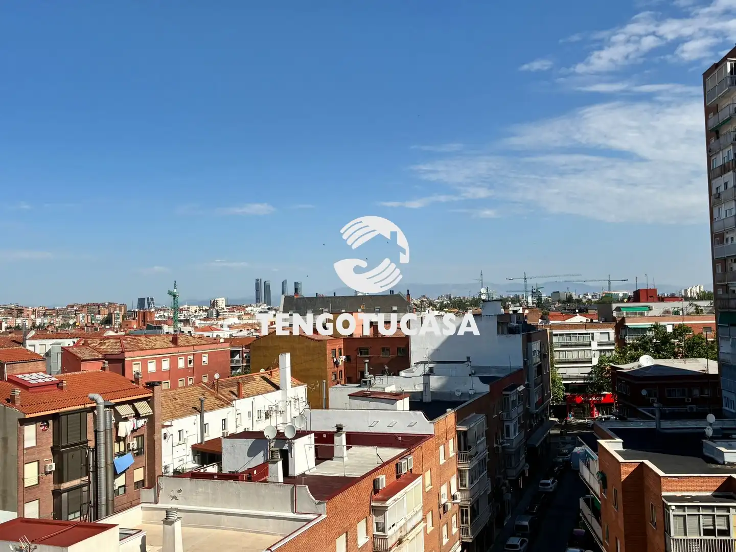 Vista exterior de Piso en venta en Madrid con Aire acondicionado