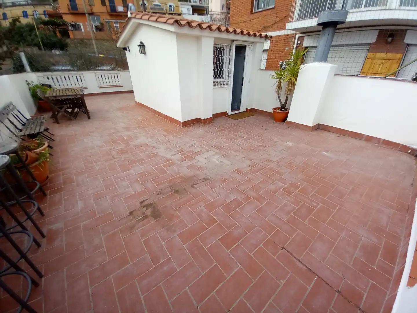 Terrasse von Haus oder Chalet zur Miete in Barcelona mit Klimaanlage, Heizung und Parkett
