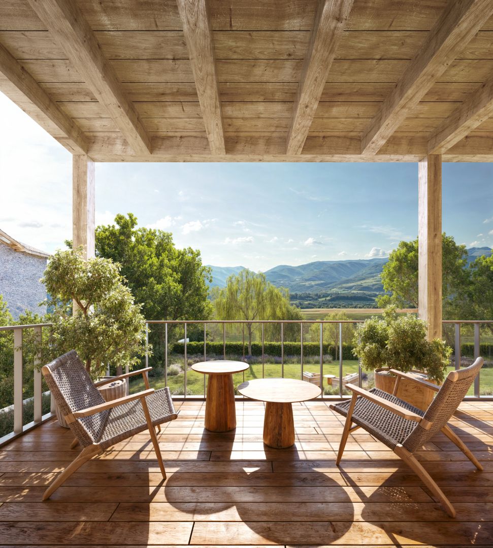 Terraza de Casa adosada en venta en Palau - de - Cerdagne con Calefacción, Jardín privado y Parquet