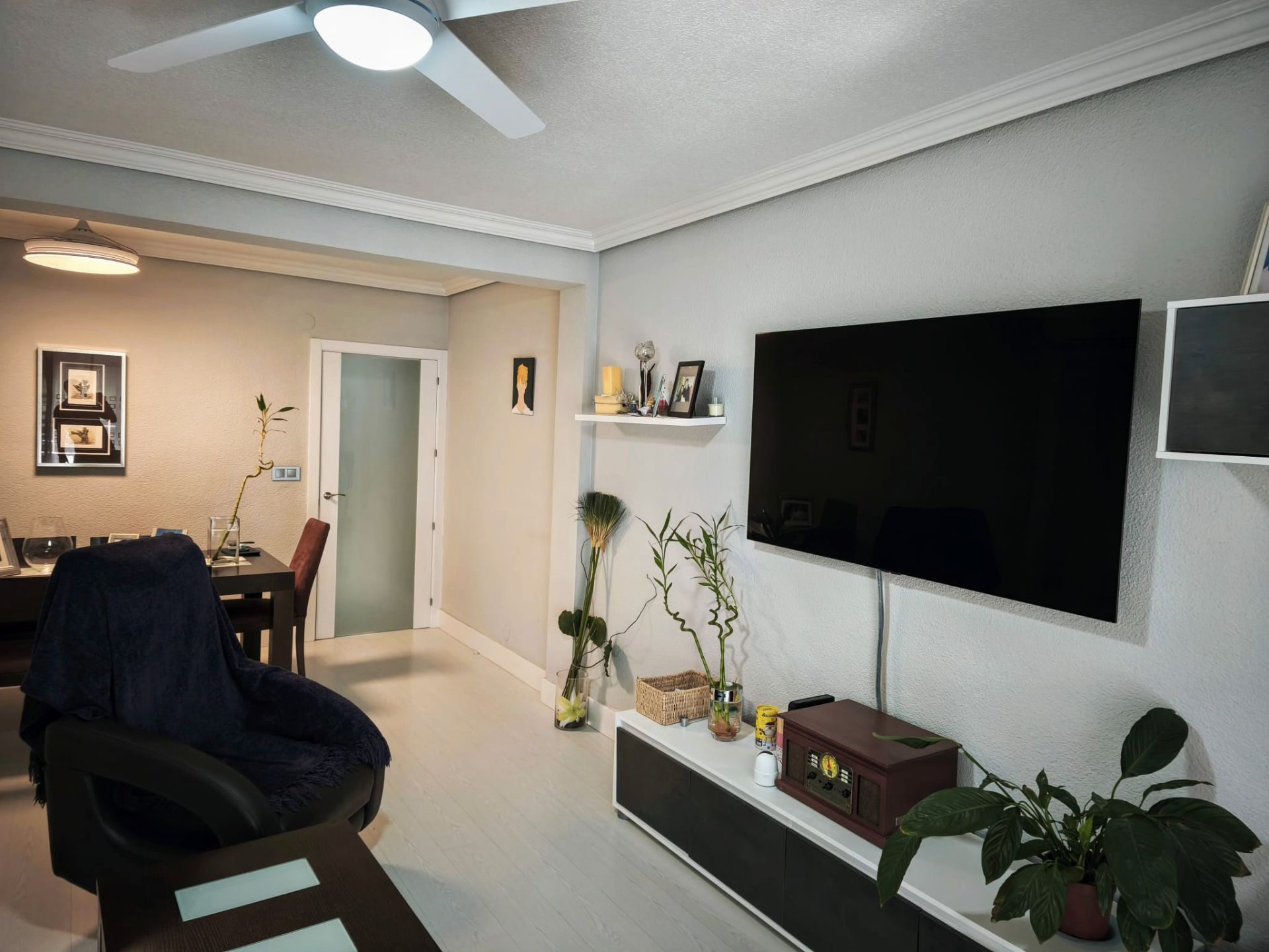 Sala d'estar de Pis de lloguer en Ciudad Real Capital amb Calefacció i Moblat