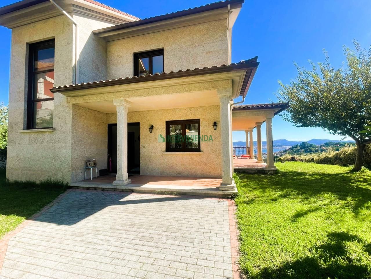 Garden of Houses for sale in Moaña  with Heating, Private garden and Terrace