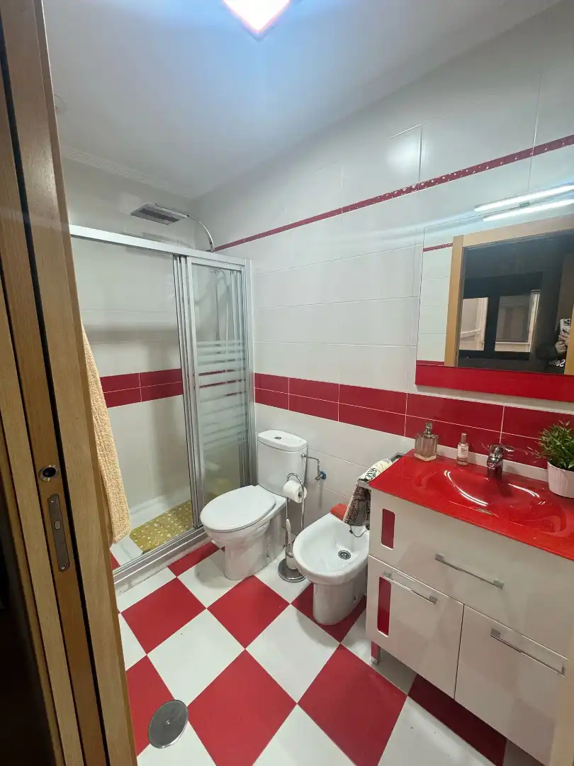 Bathroom of Flat for sale in La Gineta  with Air Conditioner, Heating and Terrace