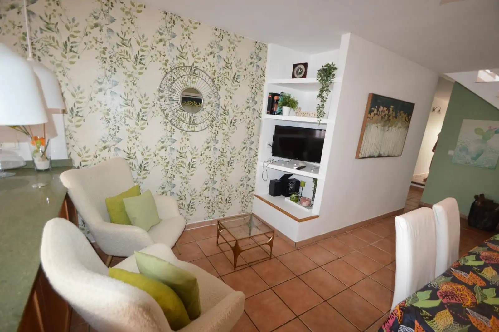 Wohnzimmer von Country house zum Verkauf in Vinaròs mit Klimaanlage, Heizung und Terrasse