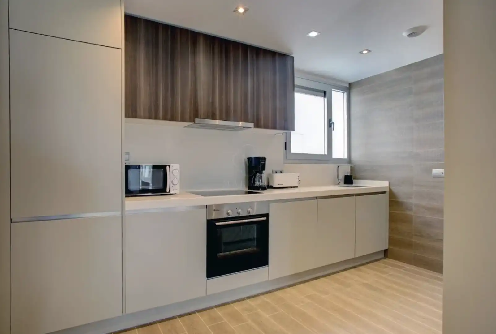 Cocina de Apartamento en venta en Marbella con Aire acondicionado, Piscina y Amueblado