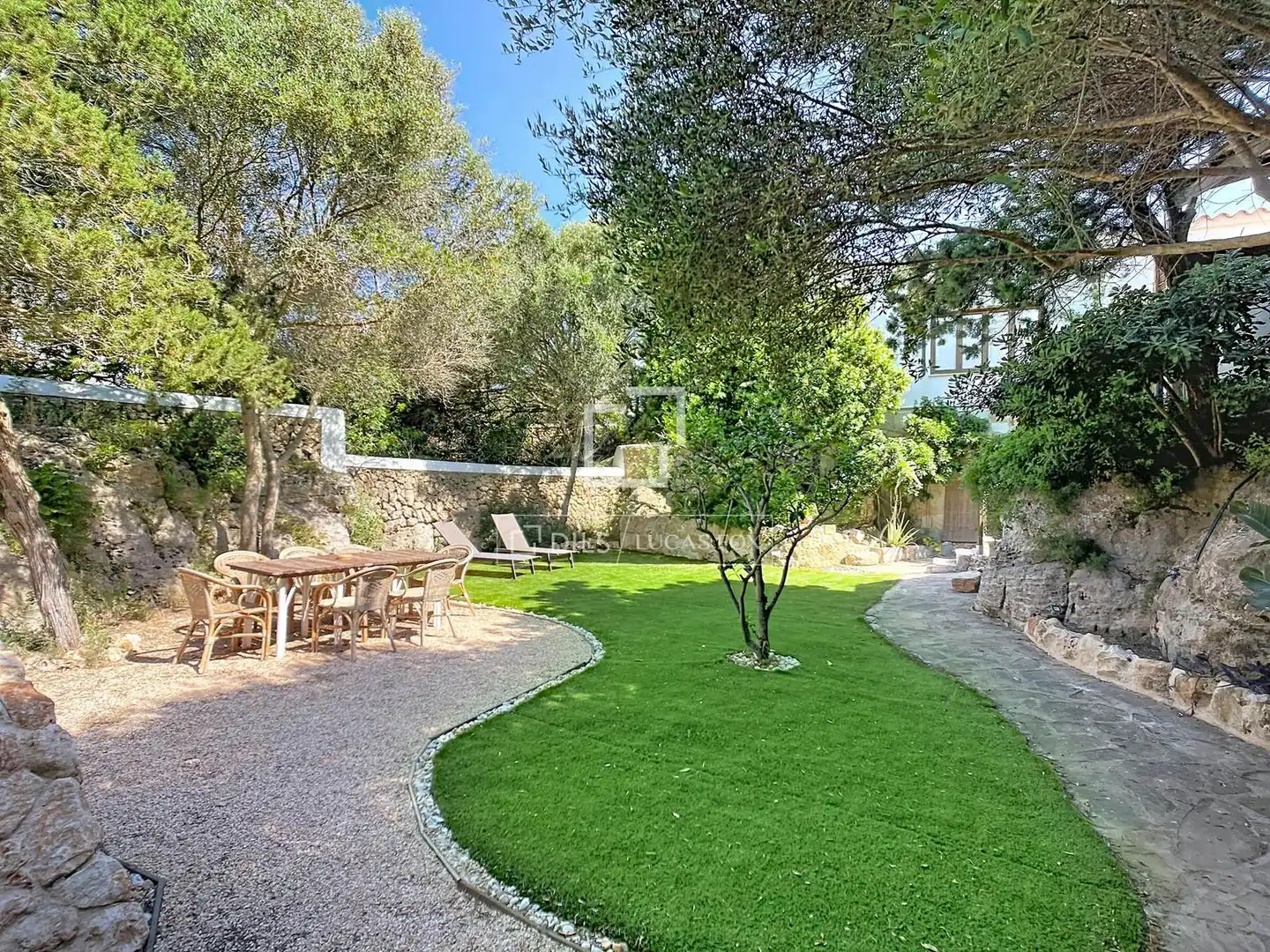 Garden of Houses for sale in Ciutadella de Menorca  with Air Conditioner, Heating and Private garden