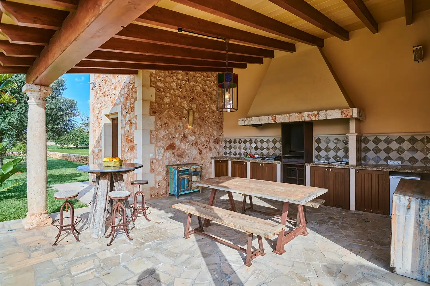 Terraza de Finca rústica en venta en Marratxí con Calefacción, Trastero y Piscina