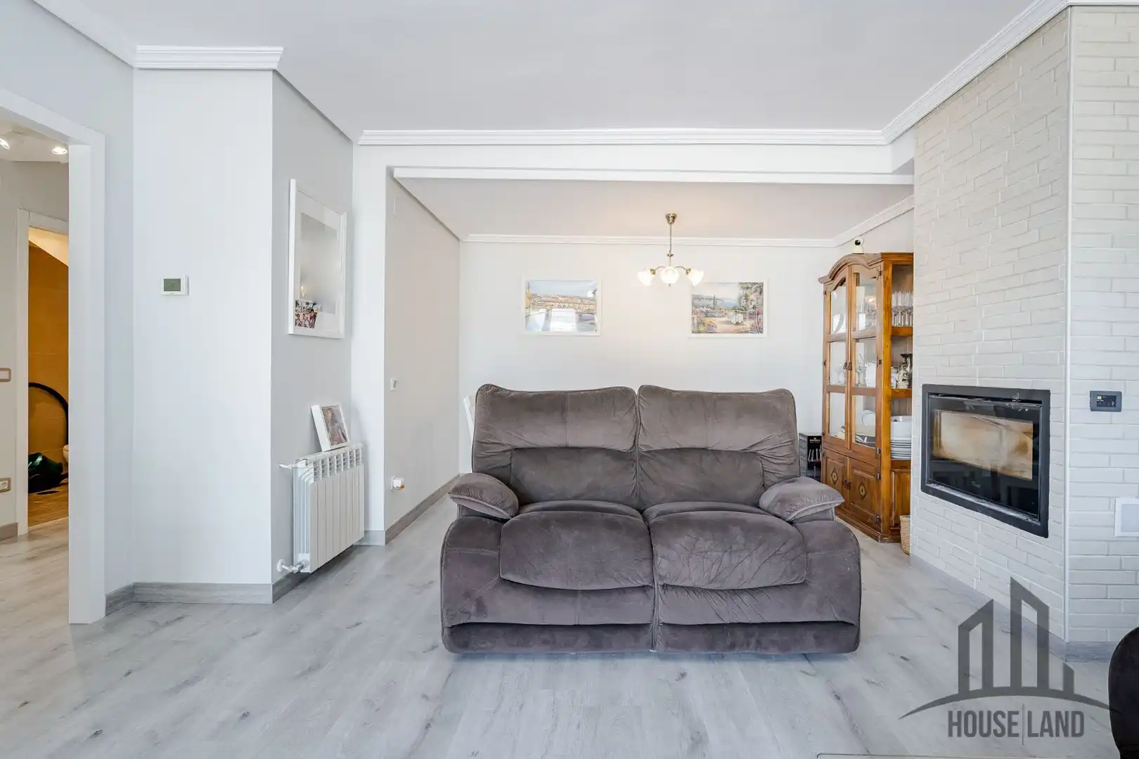 Sala de estar de Casa adosada en venta en Meco con Aire acondicionado, Calefacción y Trastero