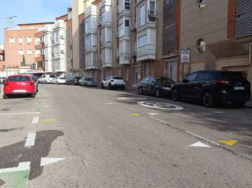 Exterior view of Garage for rent in Madrid  with Alarm