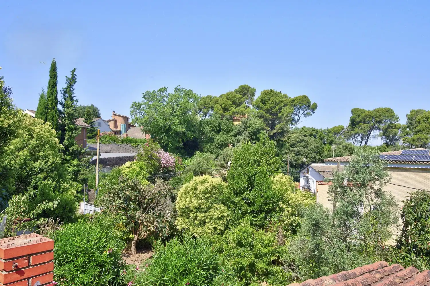 Exterior view of Houses for sale in Sant Cugat del Vallès  with Private garden and Swimming Pool