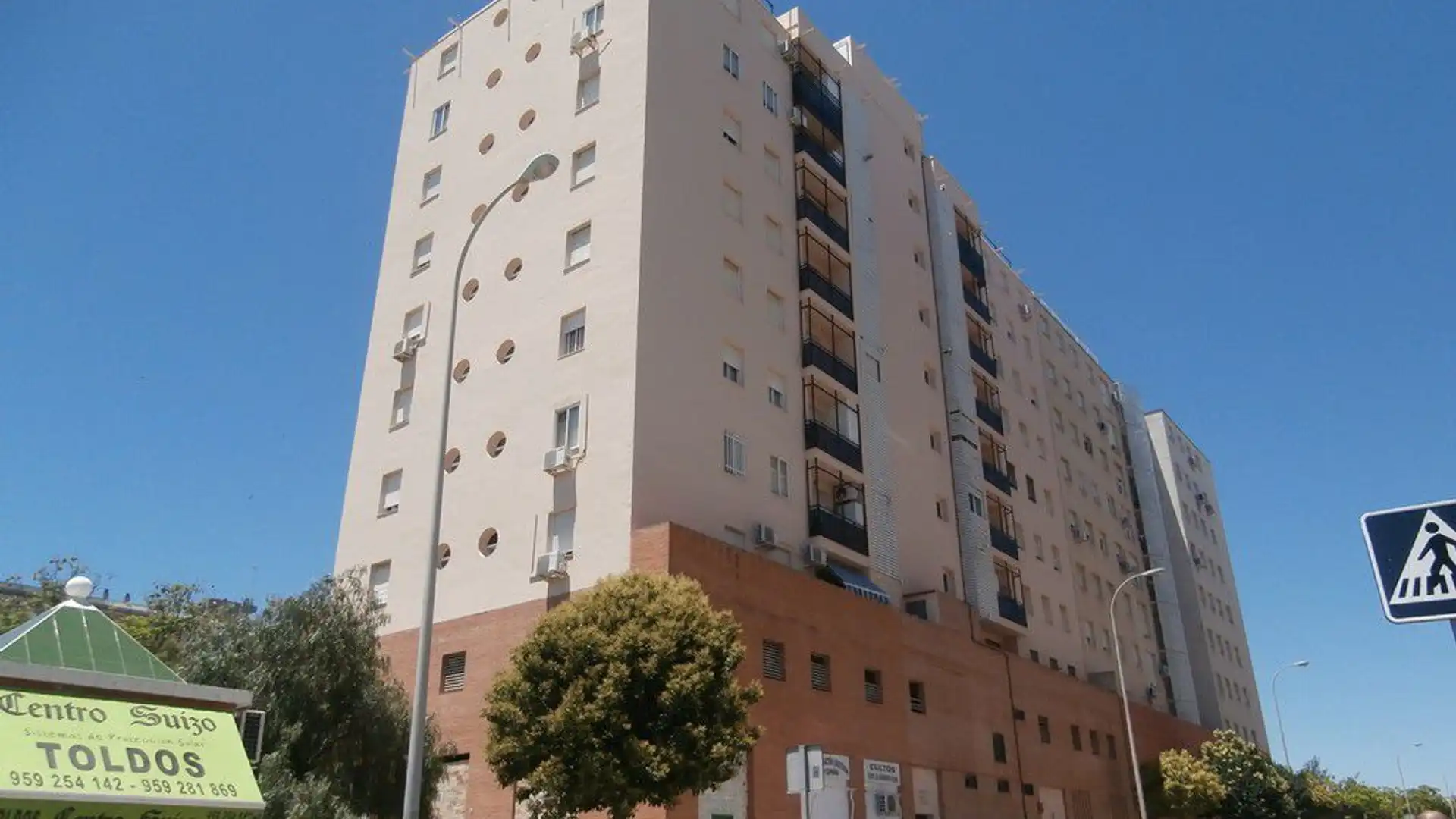 Exterior view of Flat for sale in  Huelva Capital
