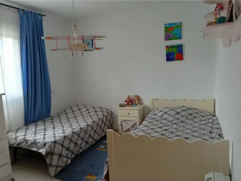 Dormitori de Casa adosada en venda en Navalagamella amb Aire condicionat, Calefacció i Jardí privat