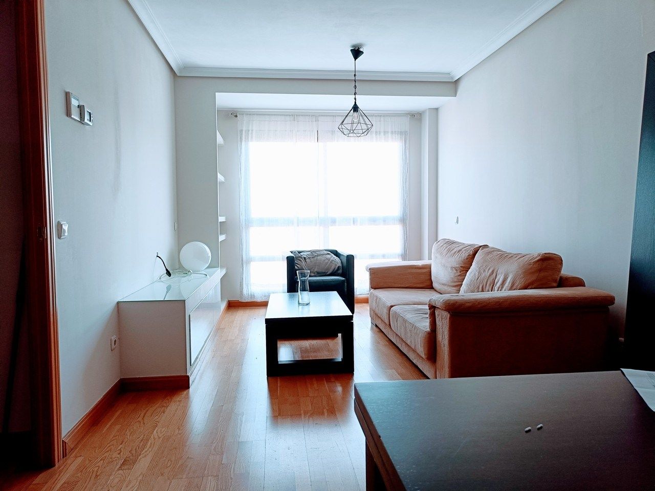 Sala d'estar de Pis de lloguer en  Madrid Capital amb Aire condicionat, Calefacció i Terrassa