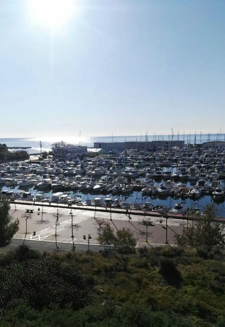 Parking of Flat for sale in El Campello  with Private garden, Terrace and Balcony