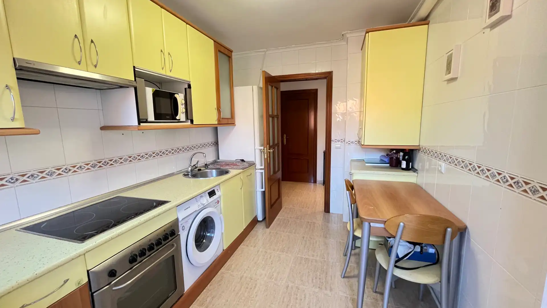 Küche von Wohnung zum Verkauf in Villanubla mit Heizung und Balkon