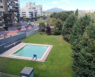 Swimming pool of Flat for sale in Sabadell  with Heating, Parquet flooring and Terrace