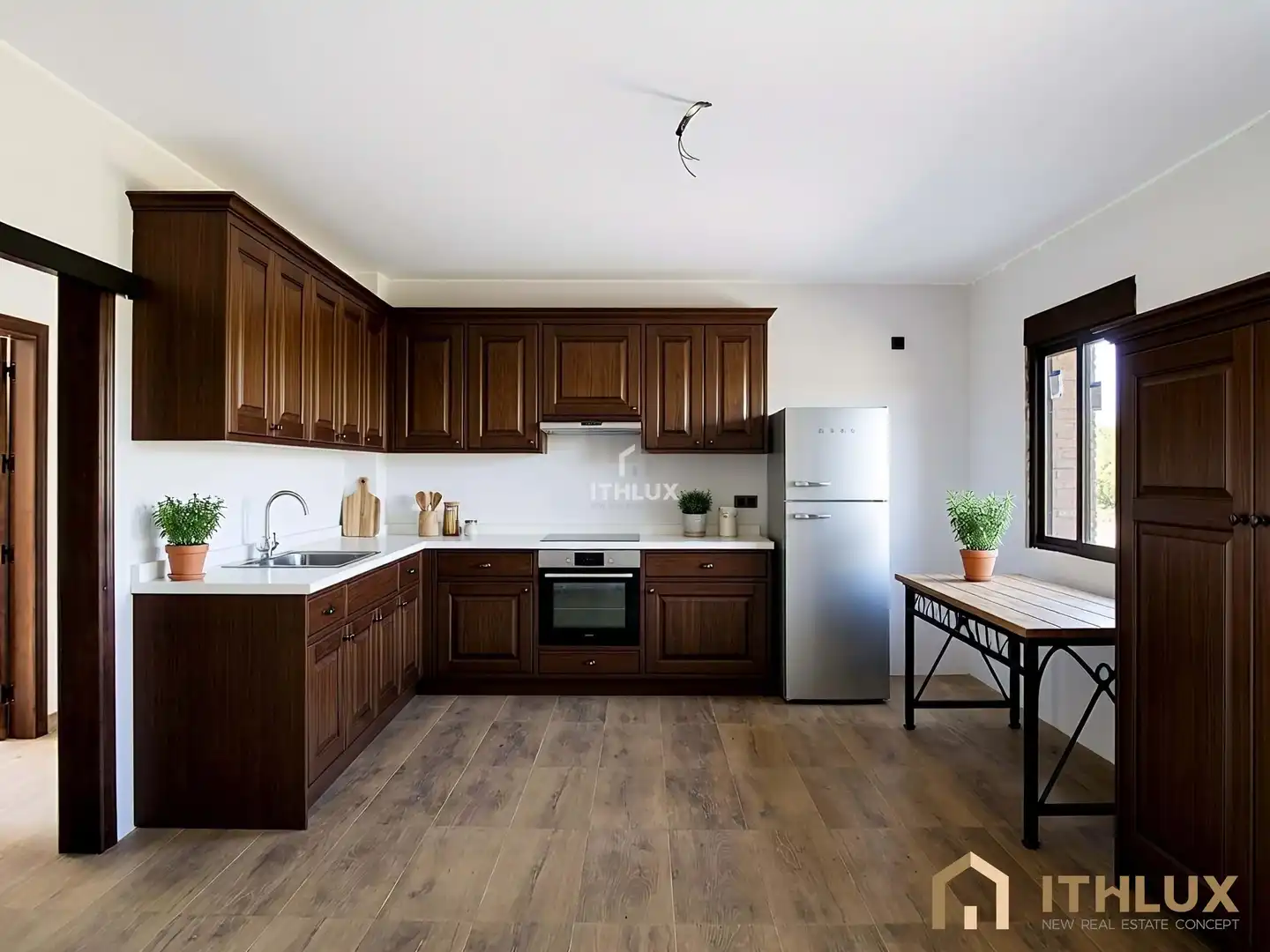 Cocina de Finca rústica en venta en La Codosera con Terraza y Trastero