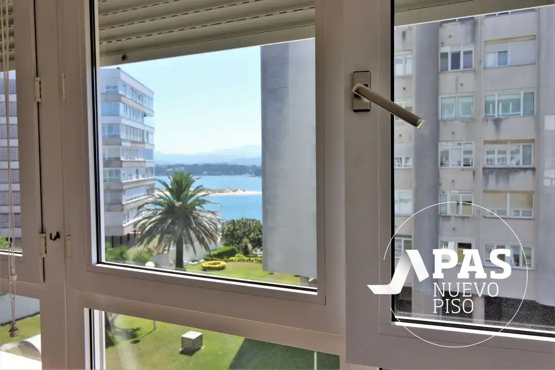 Balcony of Flat for sale in Santander  with Heating, Private garden and Terrace