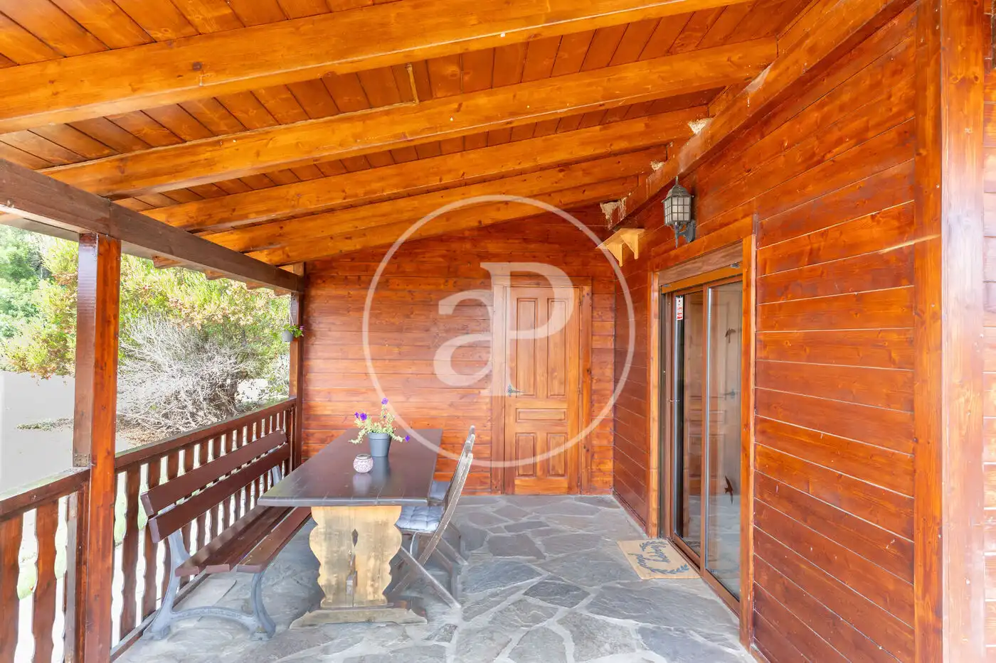 Terrassa de Casa o xalet en venda en Montserrat amb Aire condicionat, Calefacció i Jardí privat