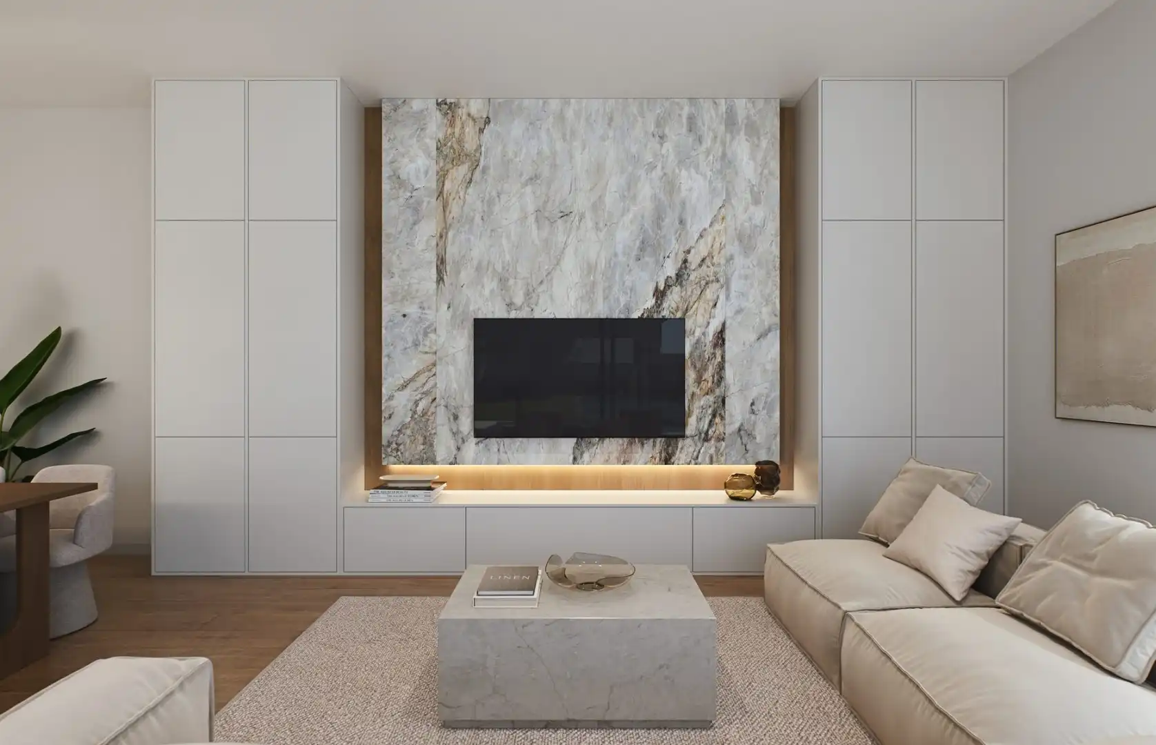 Sala de estar de Casa o chalet en venta en Murcia con Calefacción, Jardín privado y Terraza