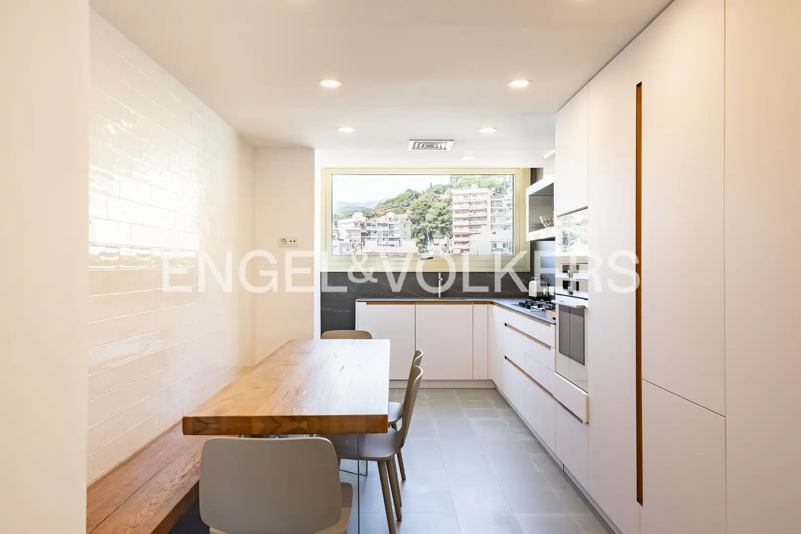 Cocina de Piso en venta en Caldes d'Estrac con Aire acondicionado, Calefacción y Jardín privado