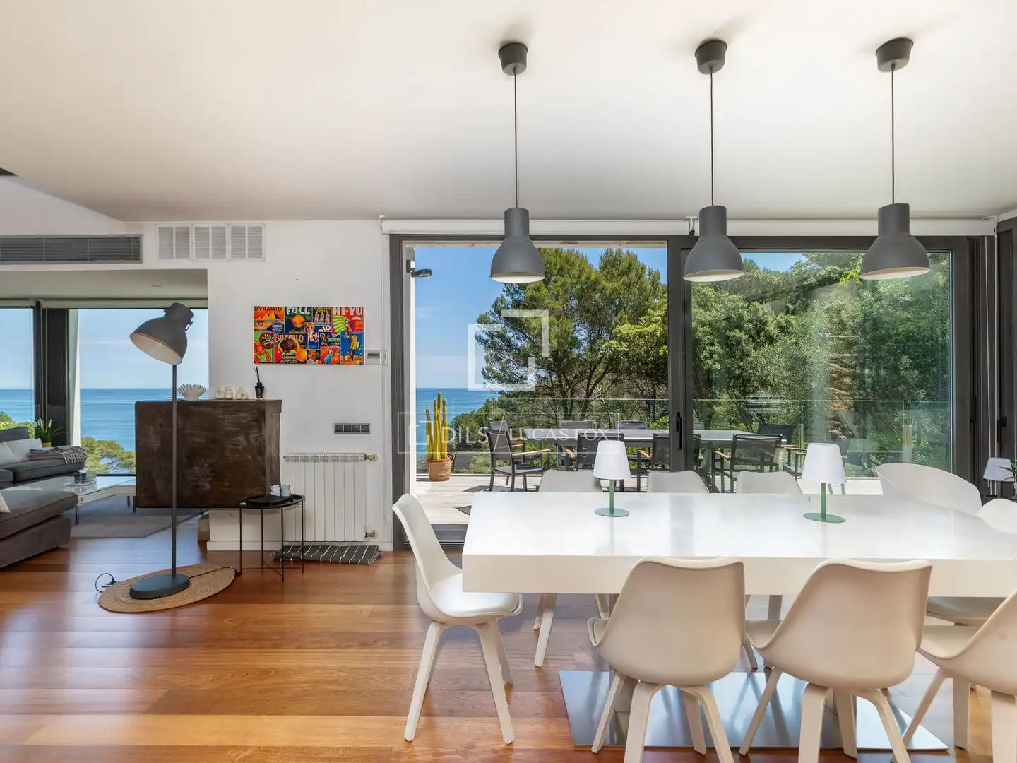 Esszimmer von Haus oder Chalet zum Verkauf in Begur mit Klimaanlage, Heizung und Privatgarten