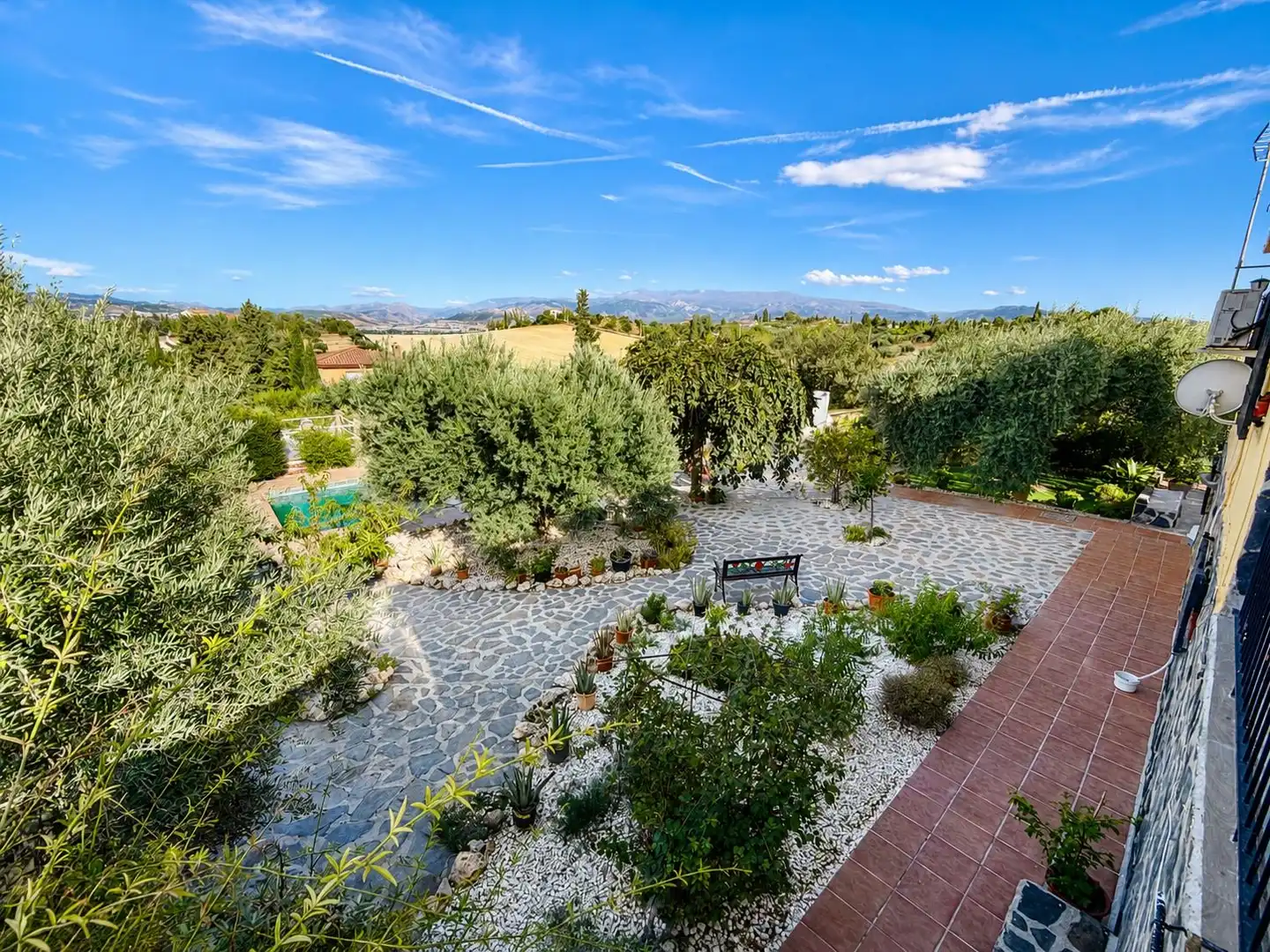 Jardí de Finca rústica en venda en Las Gabias amb Jardí privat, Terrassa i Traster