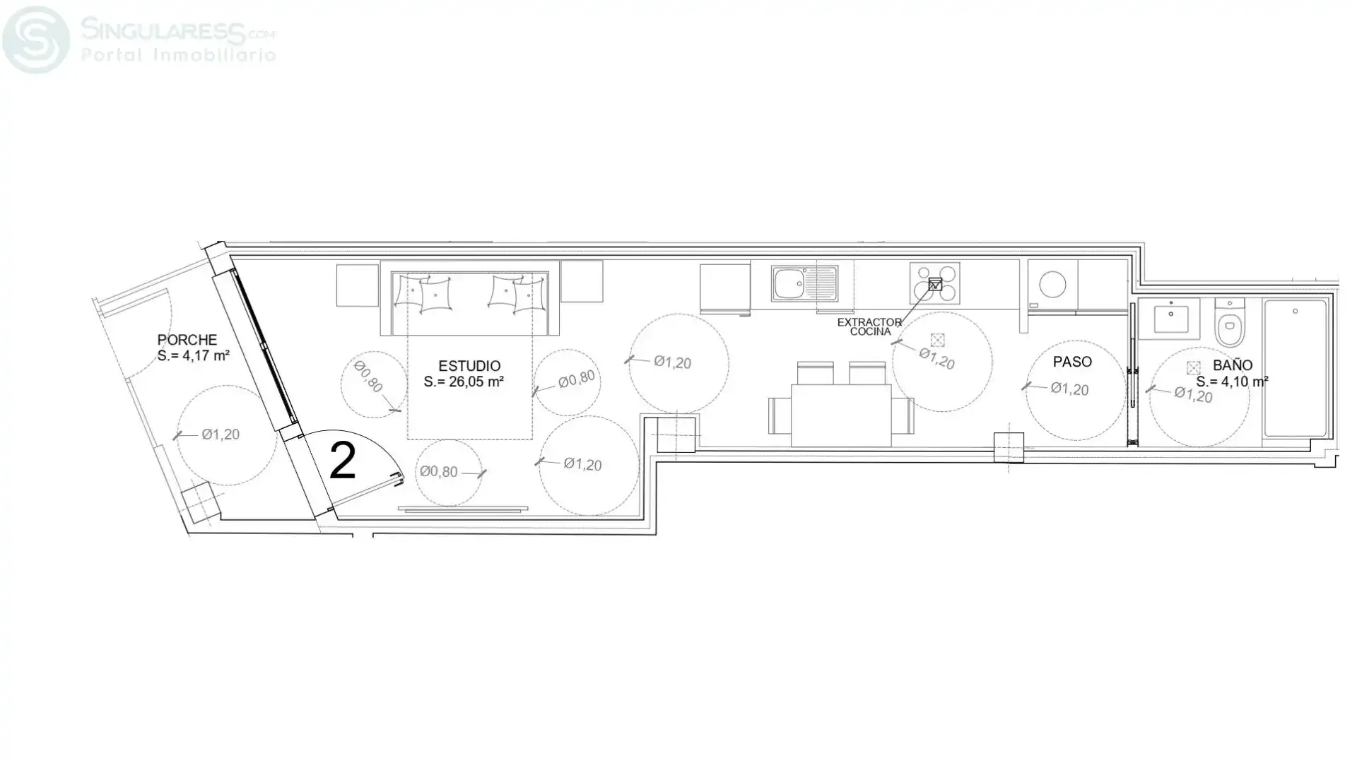Apartament en venda a Pedanías Este, imagen 5