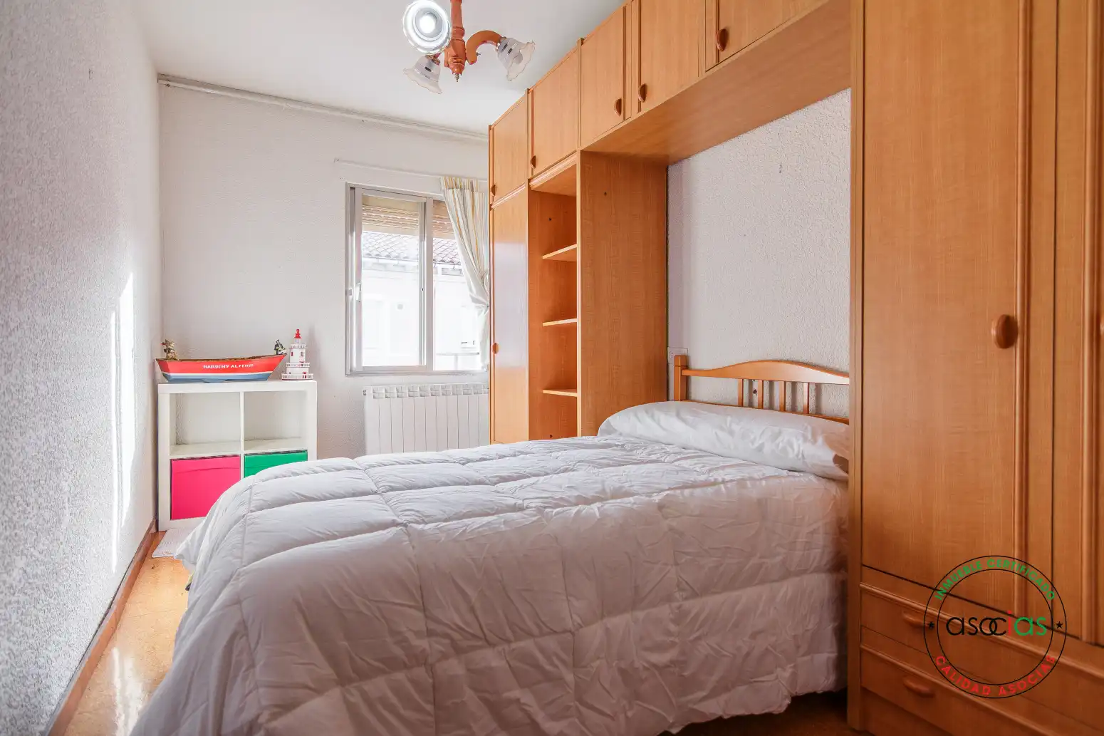 Bedroom of Flat for sale in Cudillero  with Heating and Furnished