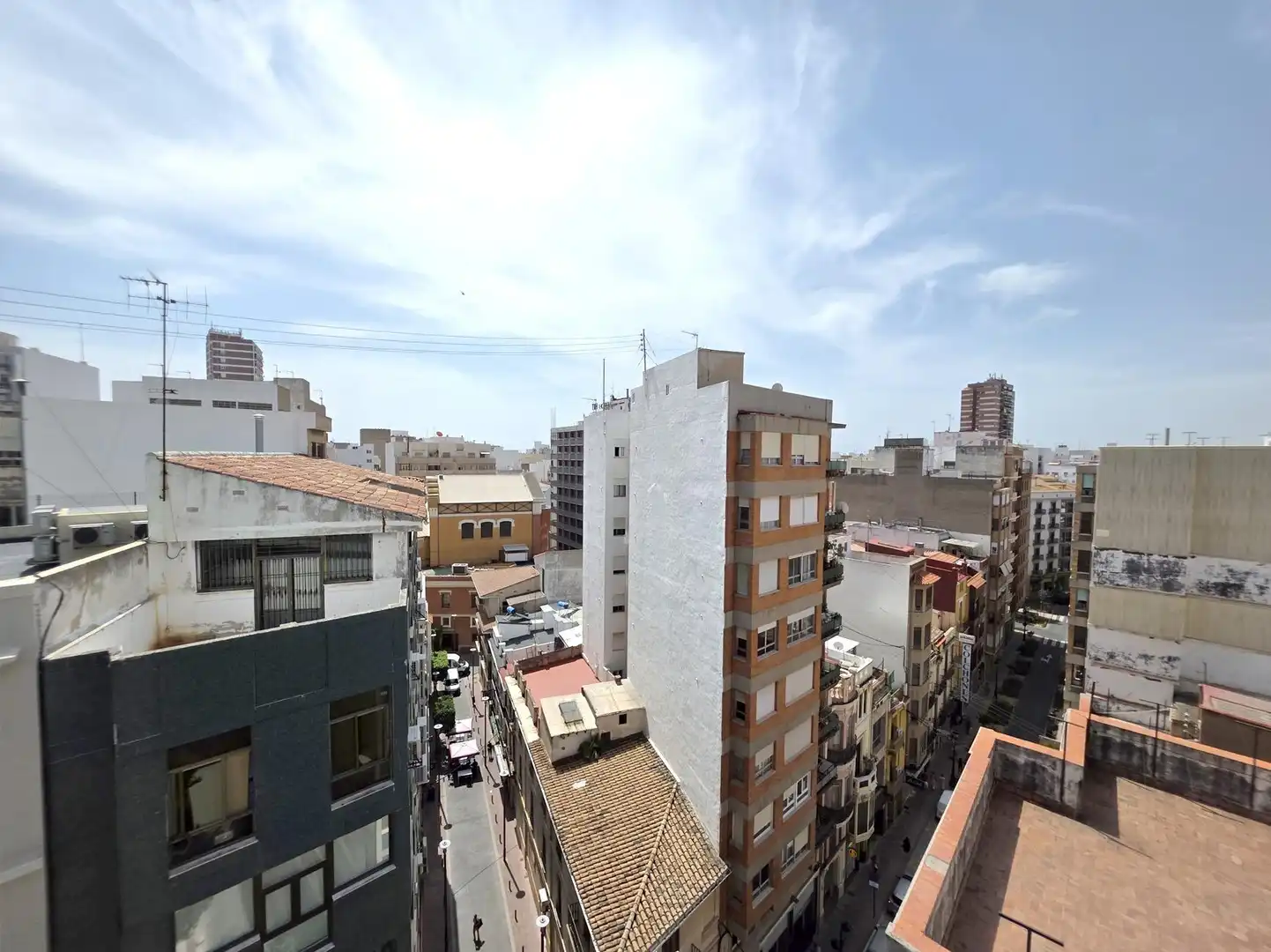 Vista exterior de Ático en venta en Castellón de la Plana / Castelló de la Plana con Terraza