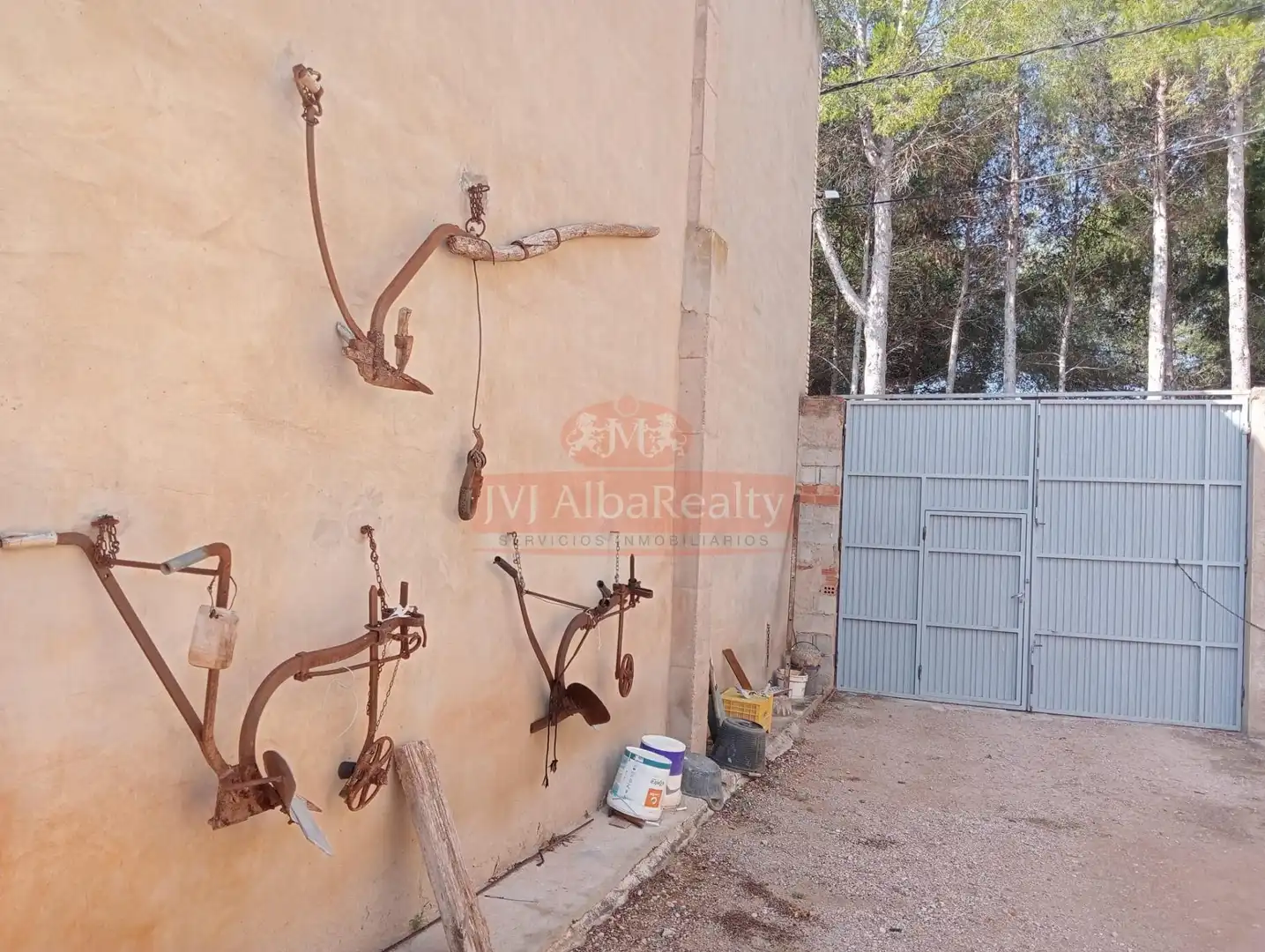 Jardí de Casa o xalet en venda en Pozohondo amb Aire condicionat i Jardí privat