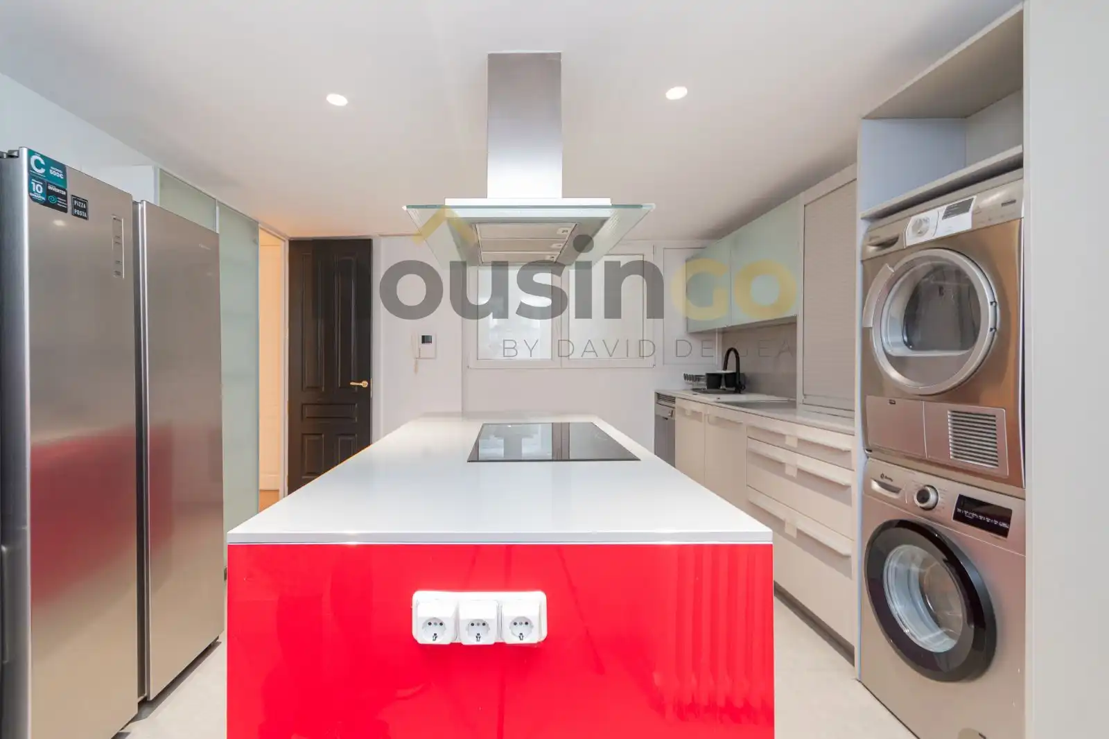 Cocina de Piso de alquiler en Madrid con Aire acondicionado y Calefacción
