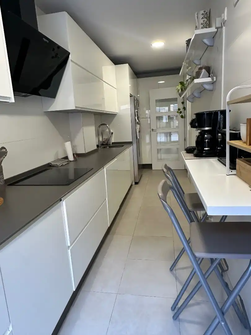 Cocina de Piso en venta en Badajoz con Aire acondicionado, Parquet y Balcón