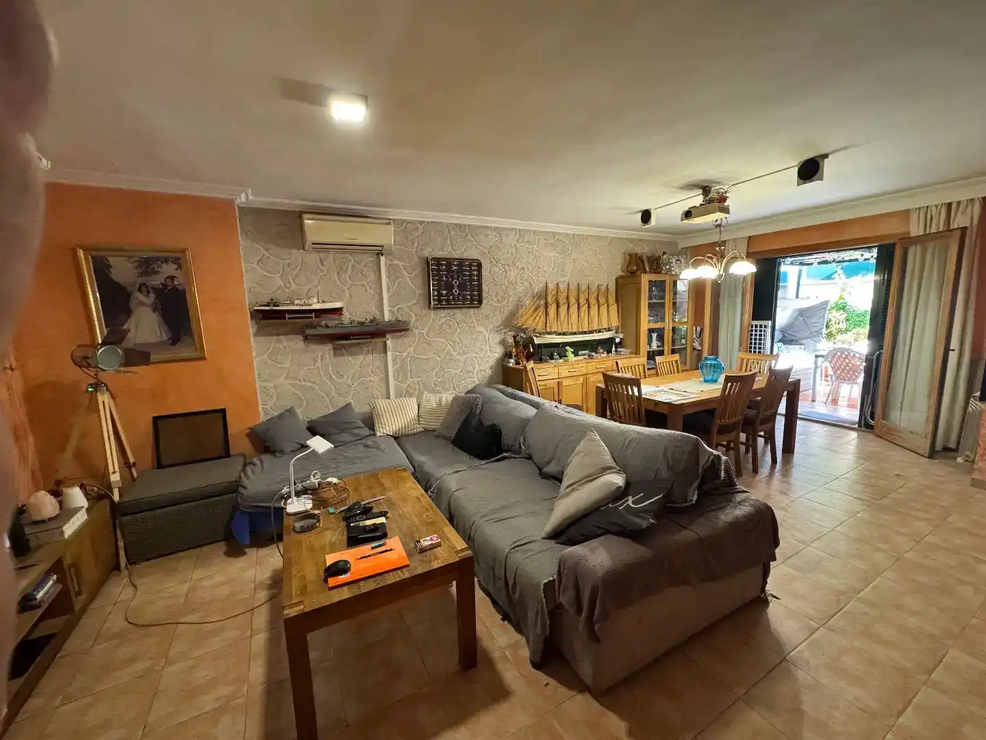 Living room of Flat for sale in  Palma de Mallorca  with Air Conditioner