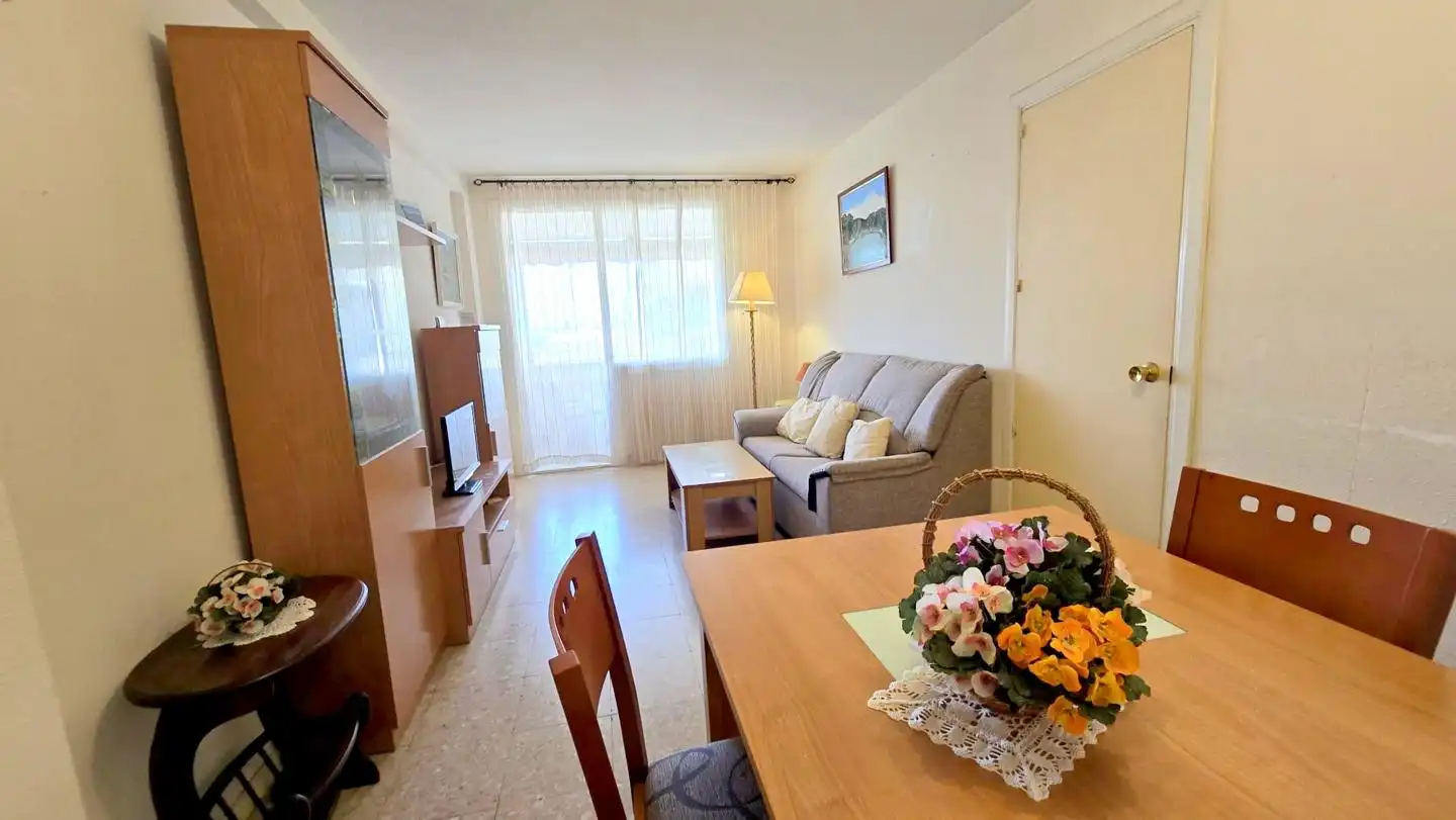 Sala d'estar de Apartament de lloguer en Gandia amb Terrassa i Moblat
