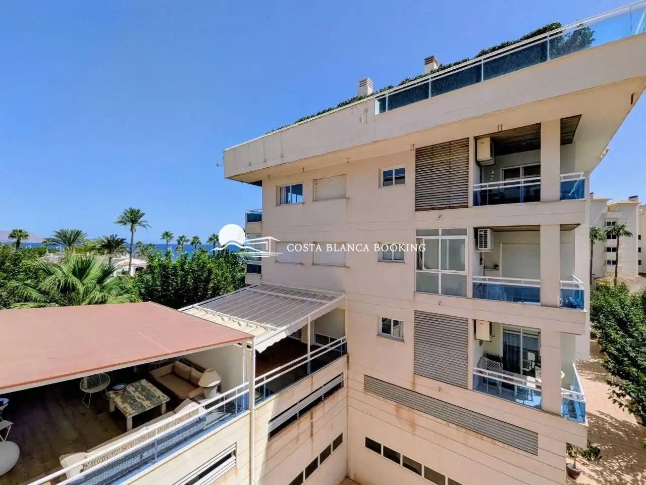Exterior view of Apartments for sale in L'Alfàs del Pi  with Air Conditioner, Terrace and Furnished