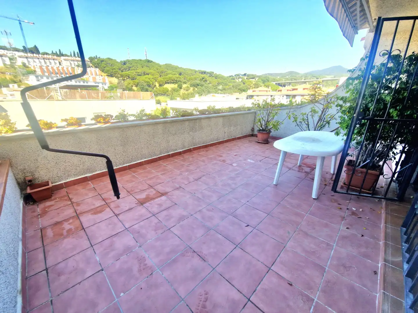Terraza de Casa adosada en venta en Caldes d'Estrac con Calefacción, Jardín privado y Parquet