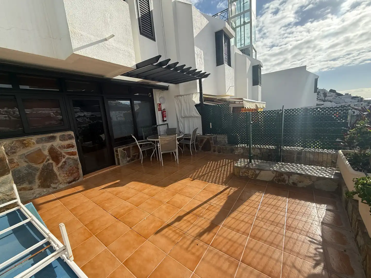 Terrassa de Casa adosada en venda en Mogán amb Jardí privat, Terrassa i Traster