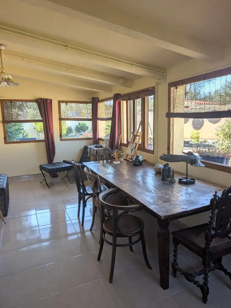 Esszimmer von Country house zum Verkauf in El Perelló mit Heizung und Balkon