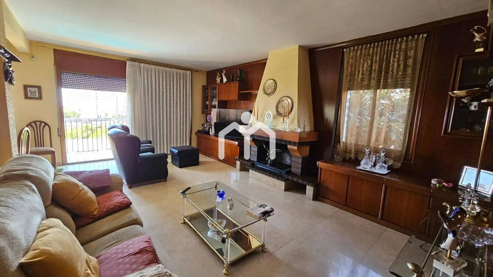 Sala de estar de Casa o chalet en venta en Teià con Calefacción, Terraza y Trastero