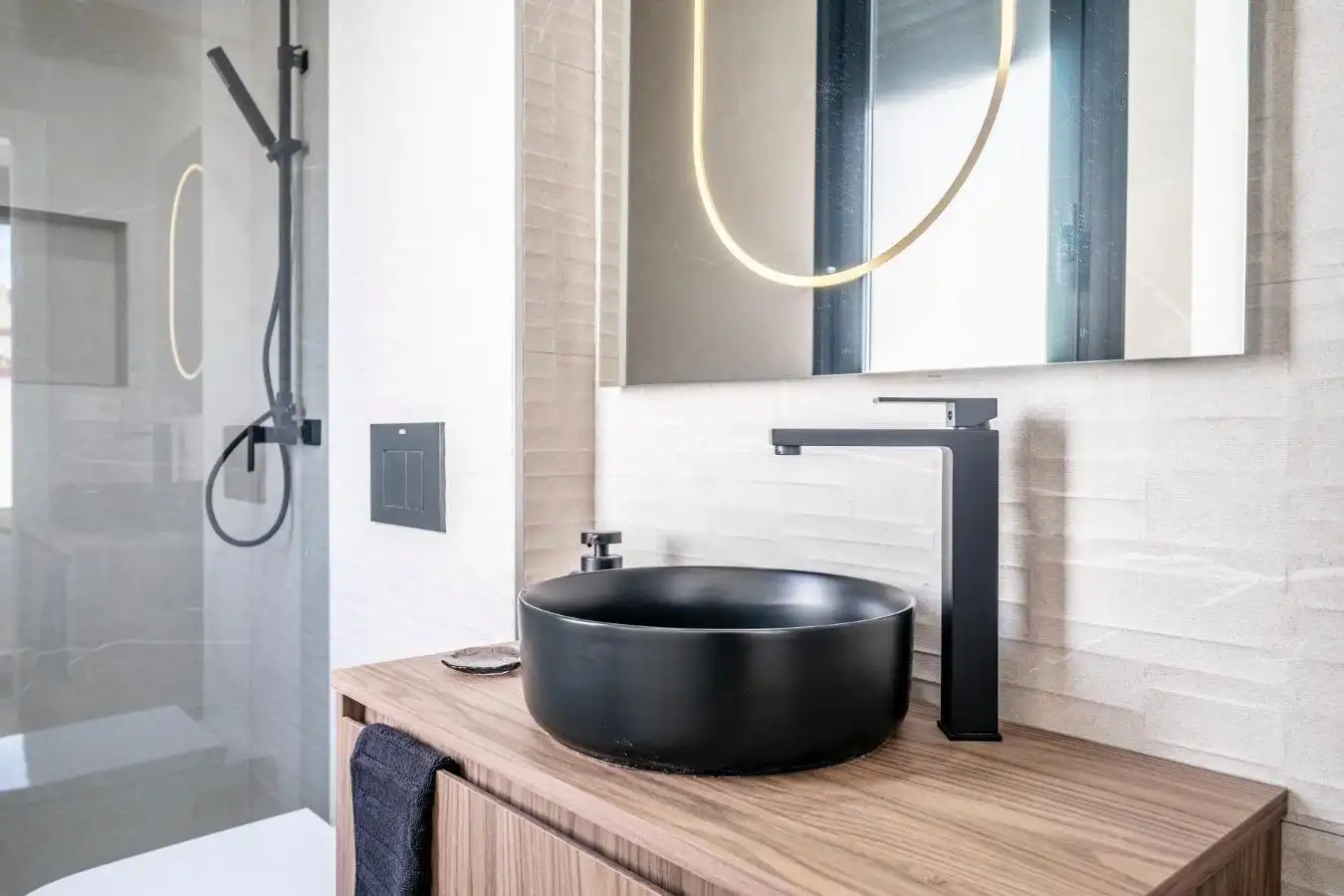 Baño de Casa o chalet en venta en Torre-Pacheco con Aire acondicionado, Jardín privado y Terraza