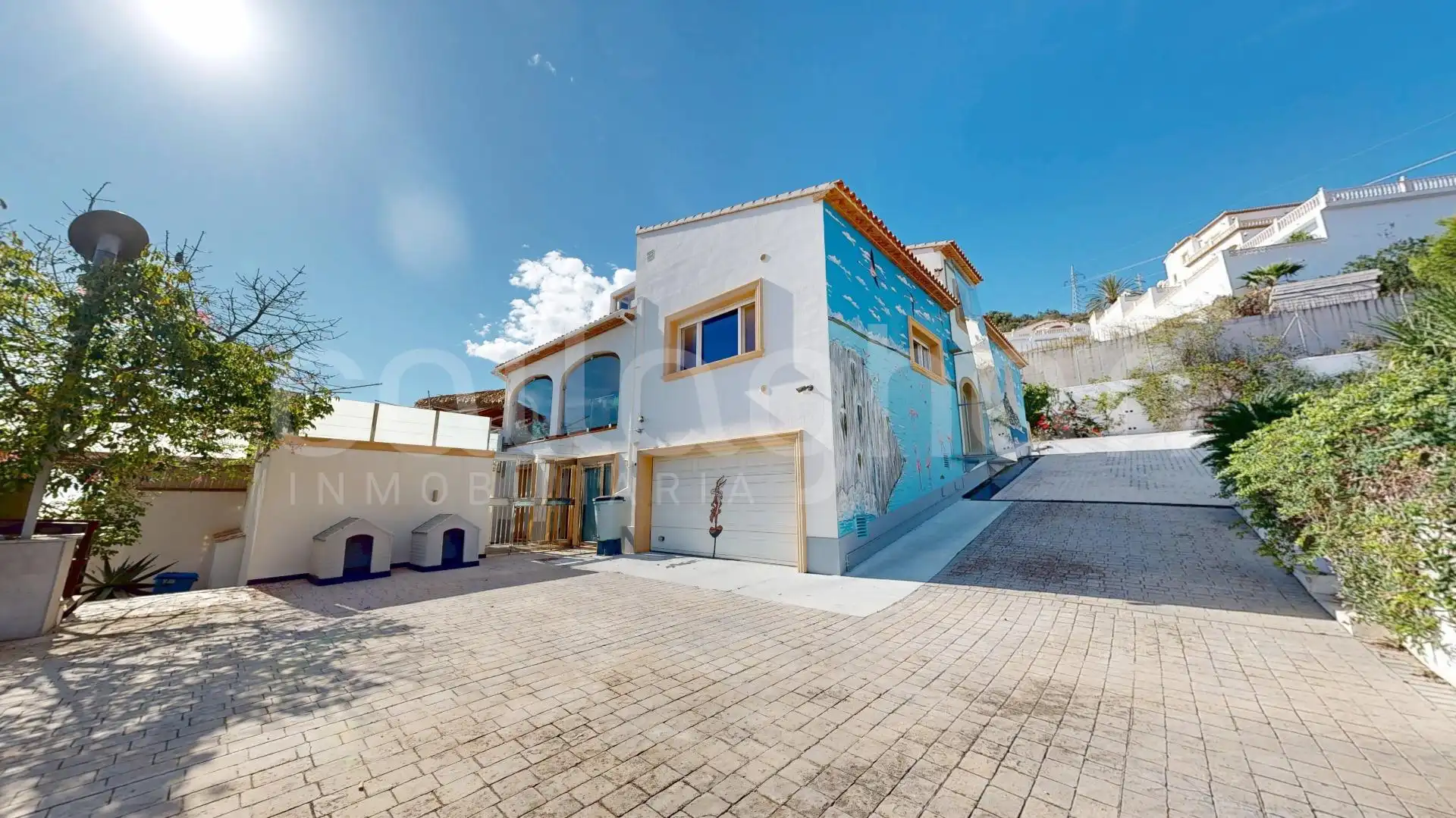 Vista exterior de Casa o chalet en venta en Calpe / Calp con Aire acondicionado, Calefacción y Terraza