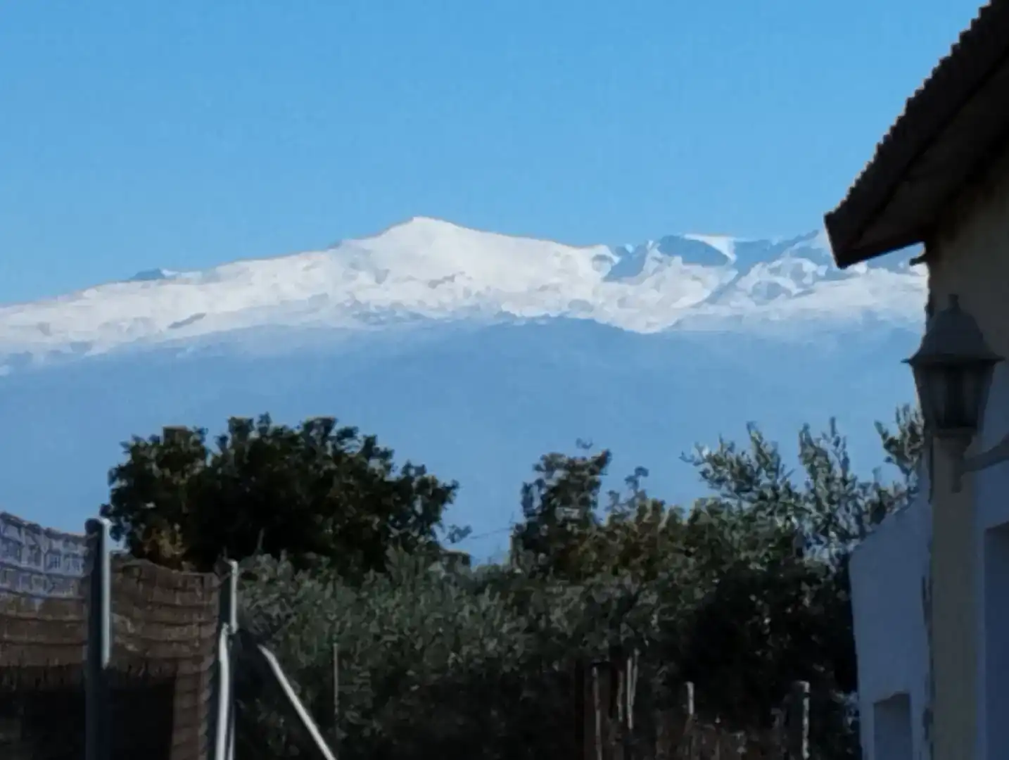 Vista exterior de Finca rústica en venda en Santa Fe amb Aire condicionat