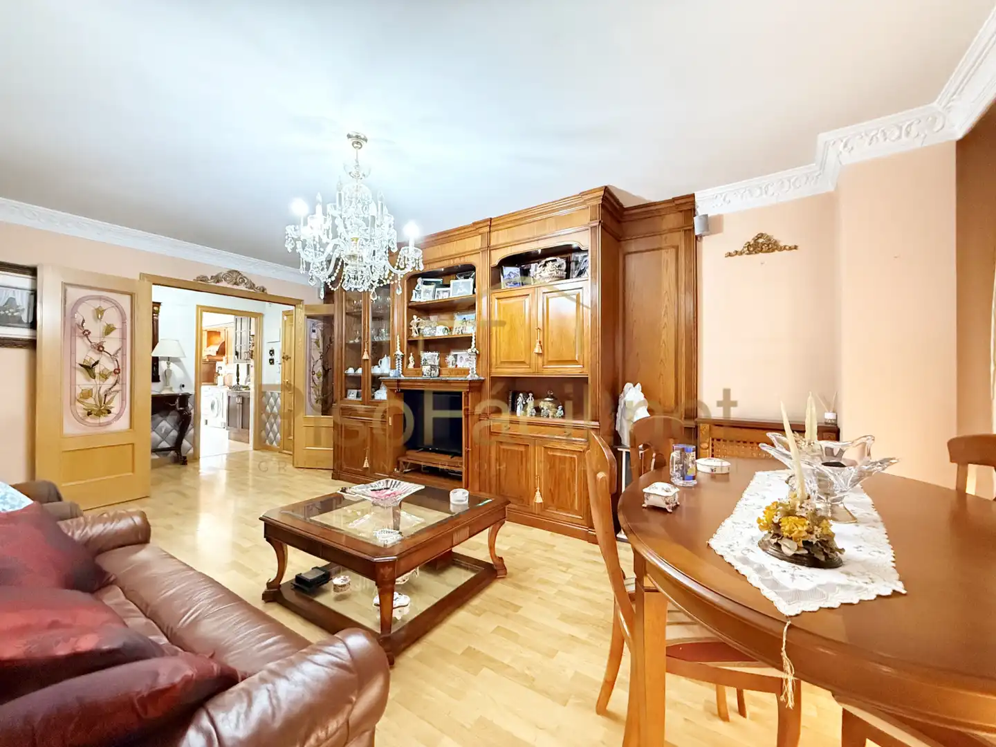 Sala de estar de Piso en venta en Parla con Aire acondicionado, Calefacción y Parquet