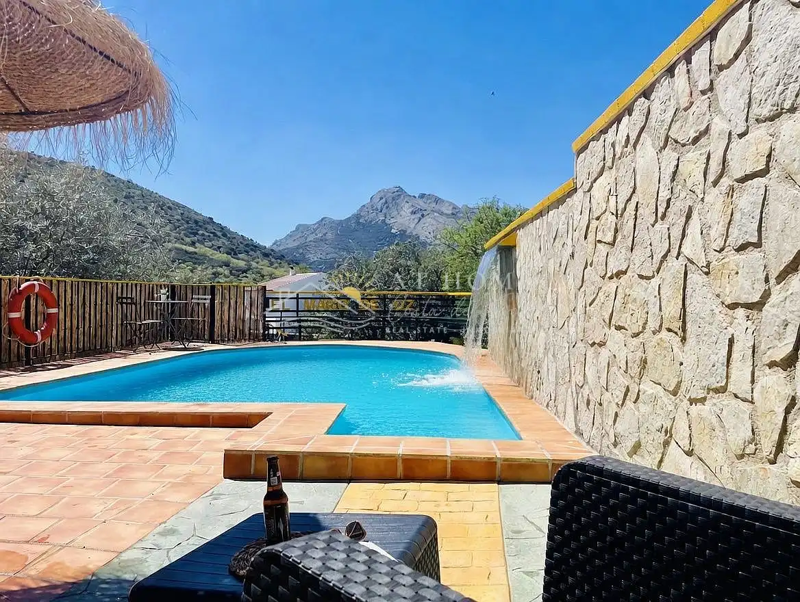 Piscina de Casa o chalet en venta en Alfarnate con Terraza, Piscina y Horno