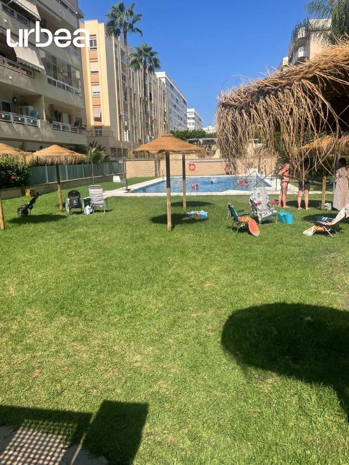 Piscina de Pis en venda en Málaga Capital amb Aire condicionat, Calefacció i Jardí privat
