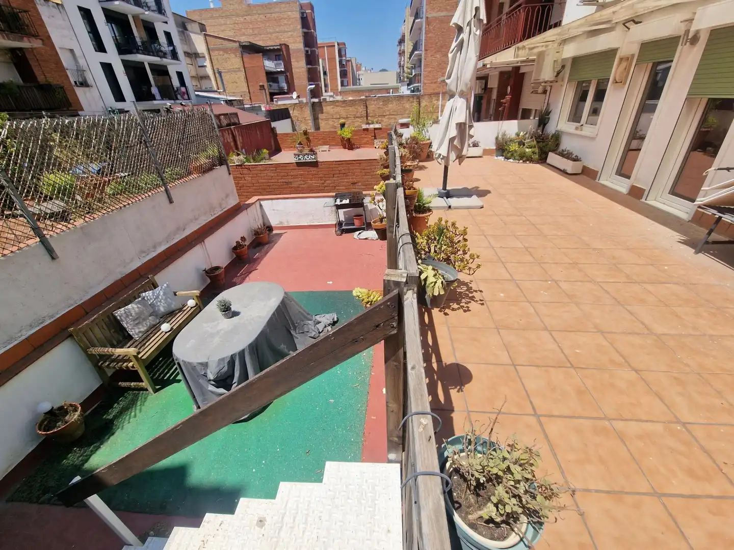 Terrace of Flat for sale in Sant Boi de Llobregat  with Heating, Terrace and Storage room
