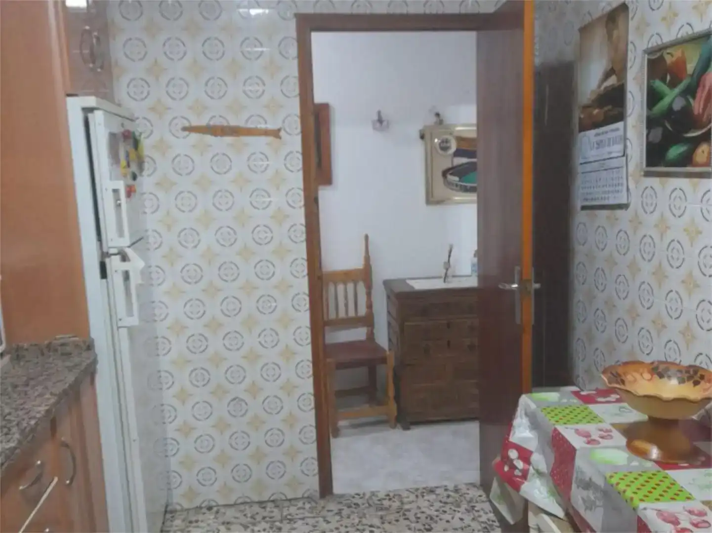 Cuina de Planta baixa en venda en Gorafe amb Jardí privat, Traster i Moblat